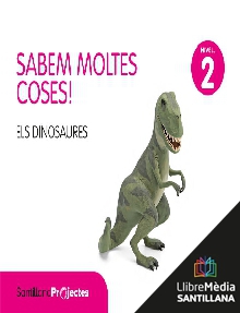 Book cover Sabem moltes coses! 2. Els Dinosaures