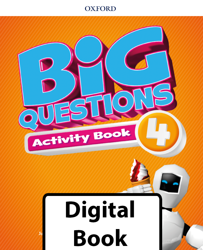 Book cover Big Questions Digital Activity Book 4