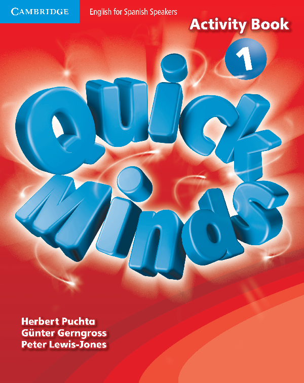 Book cover ePDF Quick Minds 1 Activity Book (Enhanced PDF)