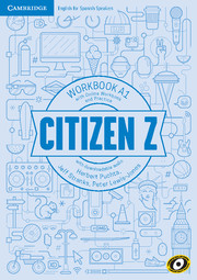 Book cover NEW Citizen Z A1 Workbook with Online Practice SCORM