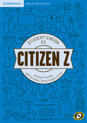 Book cover NEW Citizen Z A1 Student's Book SCORM