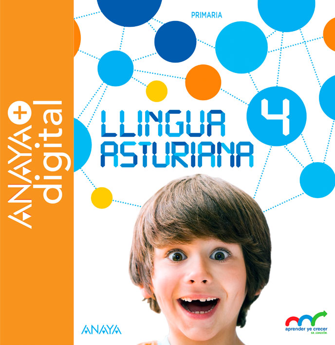 Portada del Libro Llingua Asturiana. Anaya + Digital