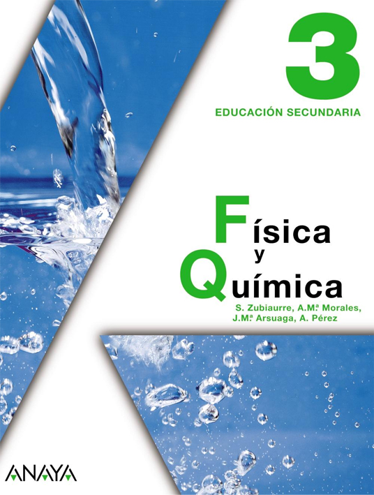 Portada del Libro Física y Química 3 ESO. Anaya + Digital. On line