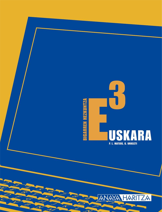 Portada del Libro Euskara 3º ESO