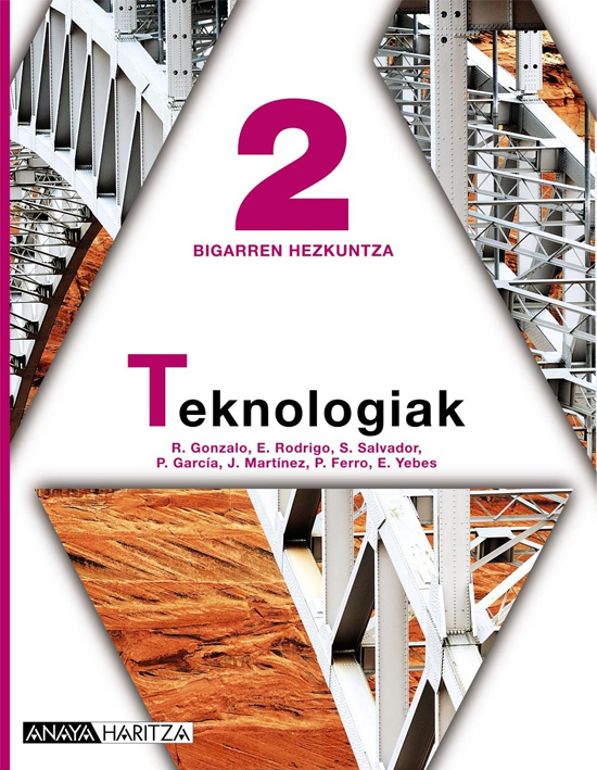 Portada del Libro Teknologiak 2º ESO