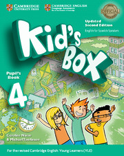 Book cover Kid's Box Upd 4 Pupil's Book