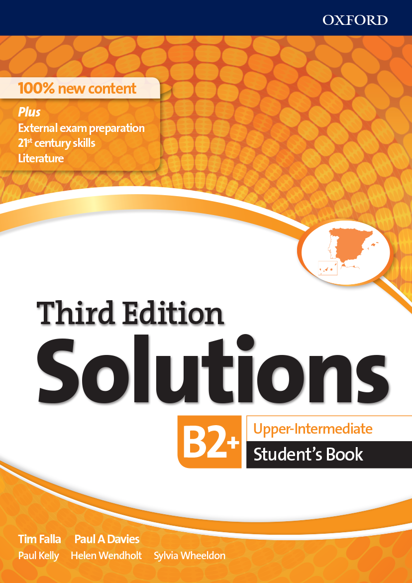 Book cover Solutions 3e Upper-Intermediate Student's Book