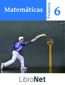 Book cover LN PLAT Alumno Matemáticas 6 Primaria Saber Hacer Zubia