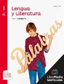 Book cover LM PLAT Alumno Lengua y Literatura Comenta 4 ESO Saber Hacer Grazalema