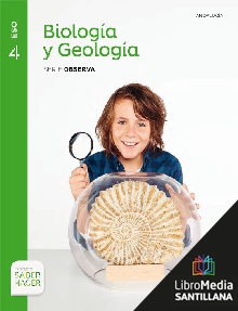 Book cover LM PLAT Alumno Biología y Geología 4 ESO Saber Hacer Grazalema