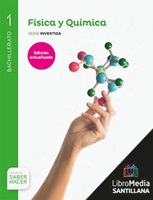 Book cover LM PLAT Alumno Física y Química 1 BCH Saber Hacer Zubia