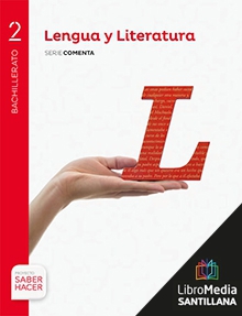 Book cover LM PLAT Alumno Lengua y Literatura 2 BCH Saber Hacer Zubia