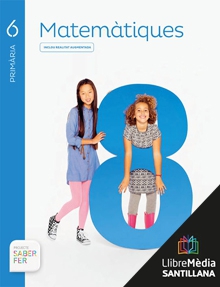 Book cover LM PLAT Alumne Matemàtiques 6 Primària Saber Fer Grup Promotor