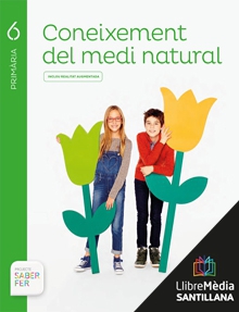 Book cover LM PLAT Alumne Coneixement del medi natural 6 Primària Saber Fer Grup Promotor