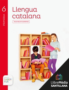 Book cover LM PLAT Alumne Llengua catalana 6 Primària Saber Fer Grup Promotor