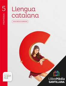 Book cover LM PLAT Alumne Llengua catalana 5 Primària Saber Fer Grup Promotor