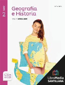 Book cover LM PLAT Alumno Geografía e Historia 2 ESO Saber Hacer Grazalema