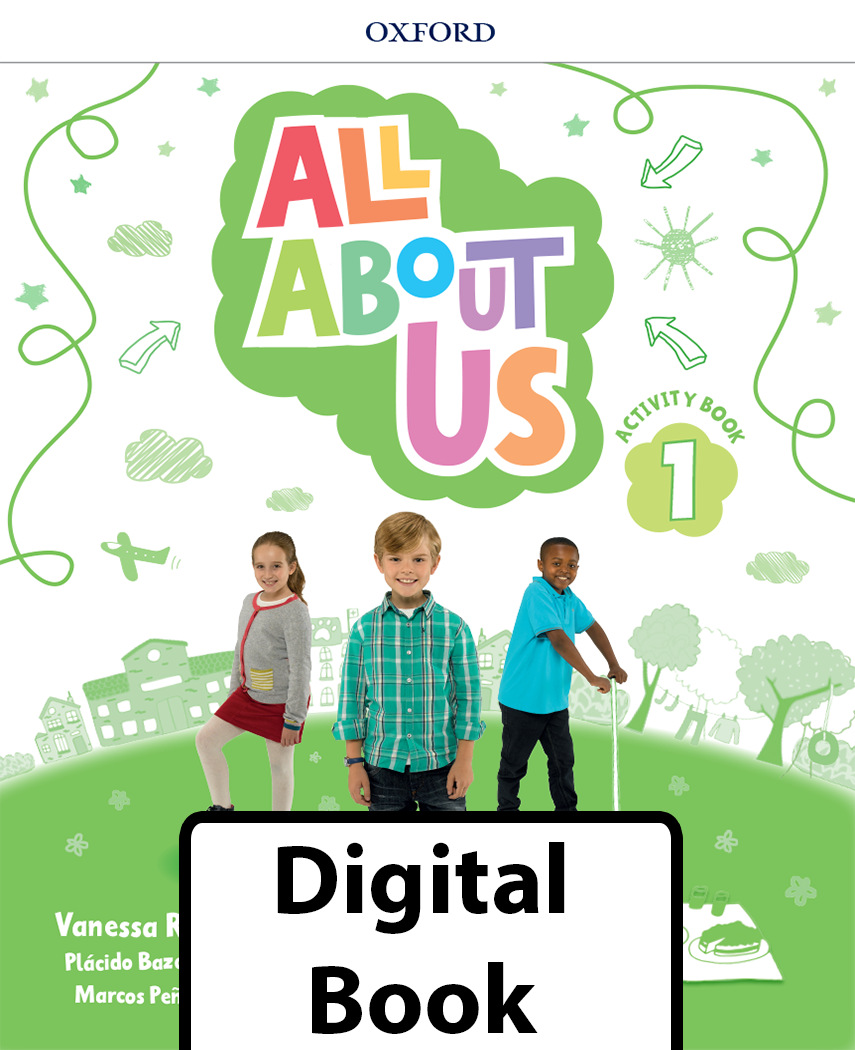 Book cover All About Us Digital Activity Book 1