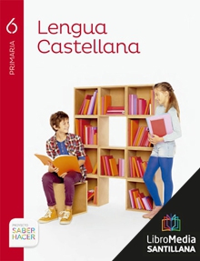 Book cover LM PLAT Alumno Lengua castellana 6 Primaria Saber Hacer Zubia