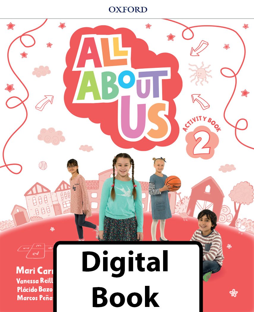 Book cover All About Us Digital Activity Book 2