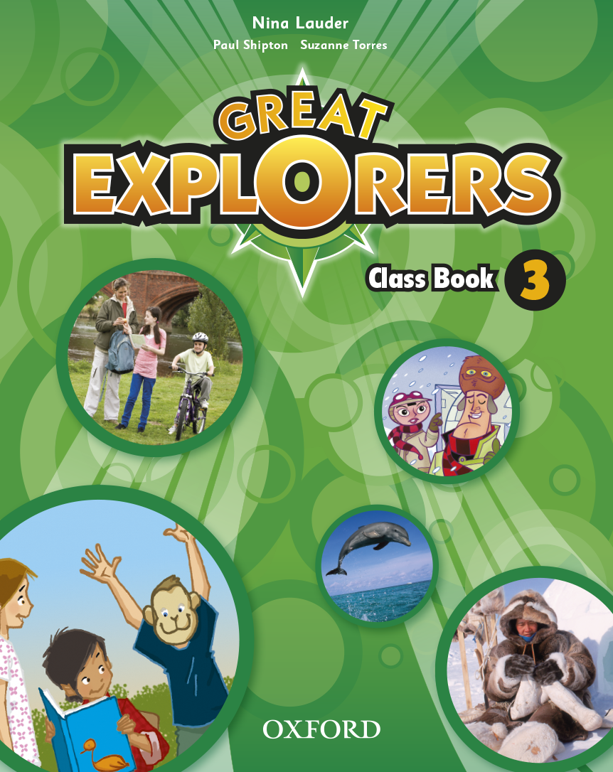 Book cover Great Explorers 3 Class Book