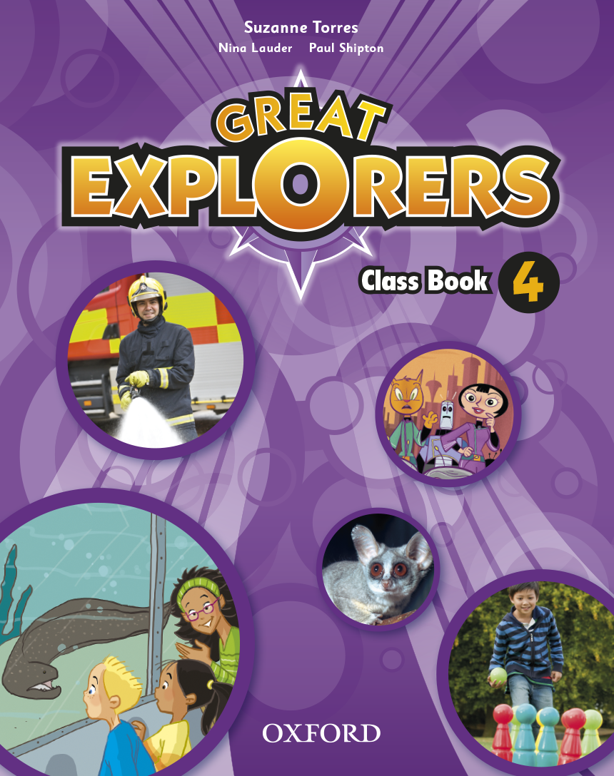 Book cover Great Explorers 4 Class Book