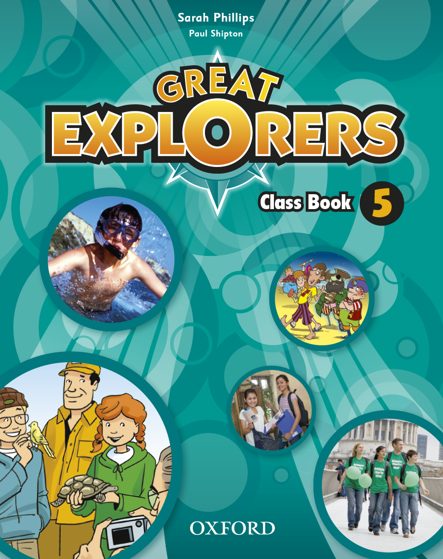 Book cover Great Explorers 5 Class Book