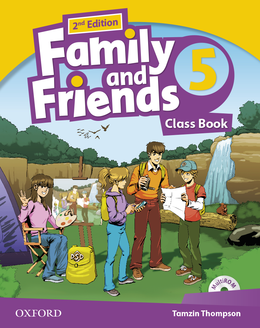 Book cover Family and Friends 5 Class Book