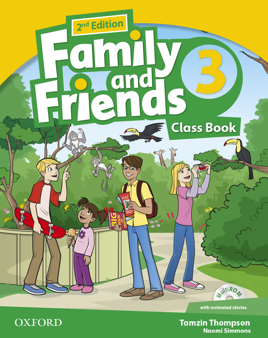 Book cover Family and Friends 3 Class Book