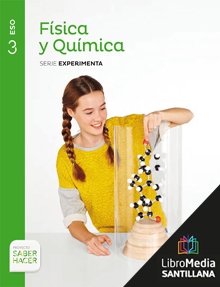 Book cover LM PLAT Alumno Física y Química Experimenta 3 ESO Saber Hacer