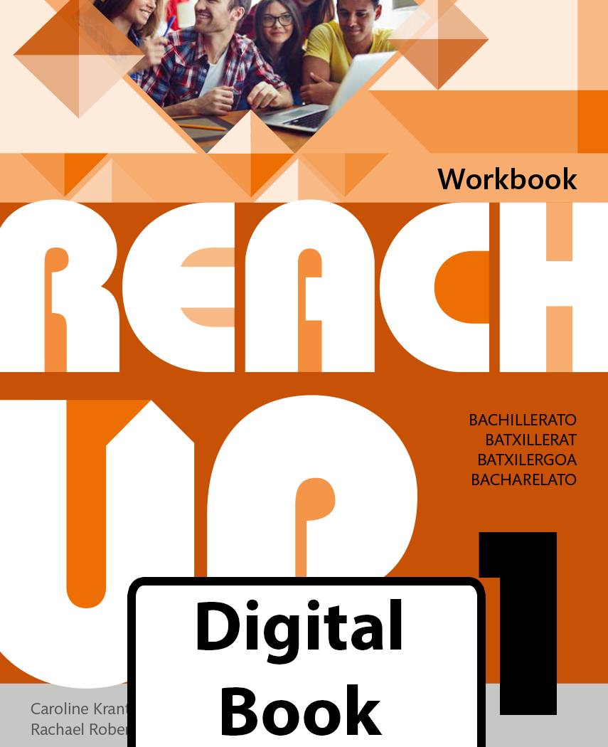 Book cover Reach Up Digital Workbook 1