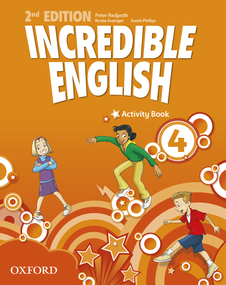 Book cover Incredible English 2nd edition 4 Activity Book