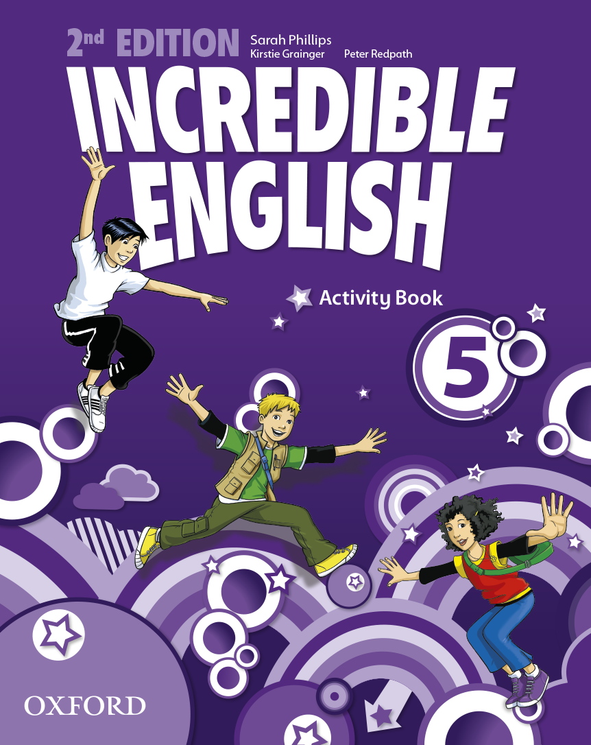 Book cover Incredible English 2nd edition 5 Activity Book