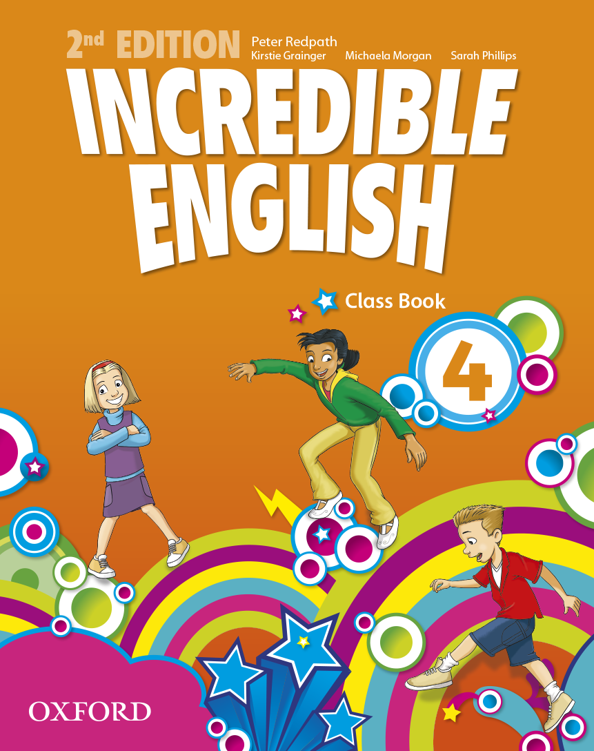 Book cover Incredible English 2nd edition 4 Class Book