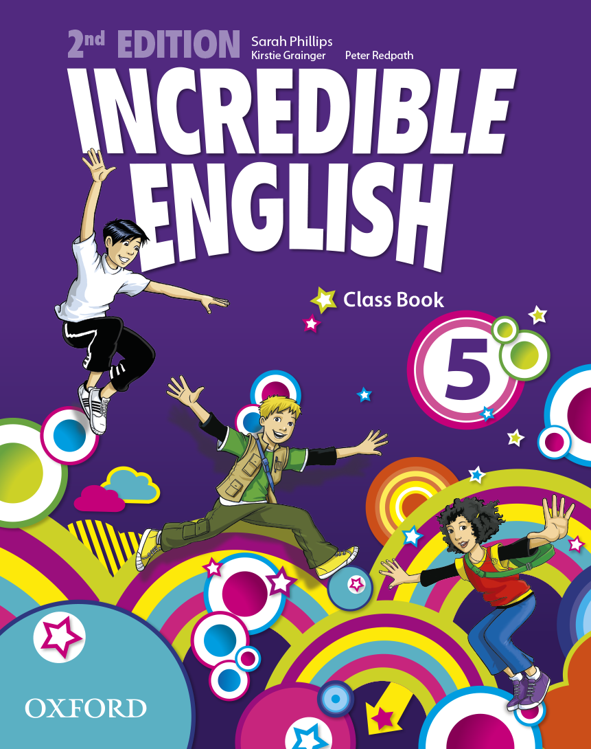 Book cover Incredible English 2nd edition 5 Class Book