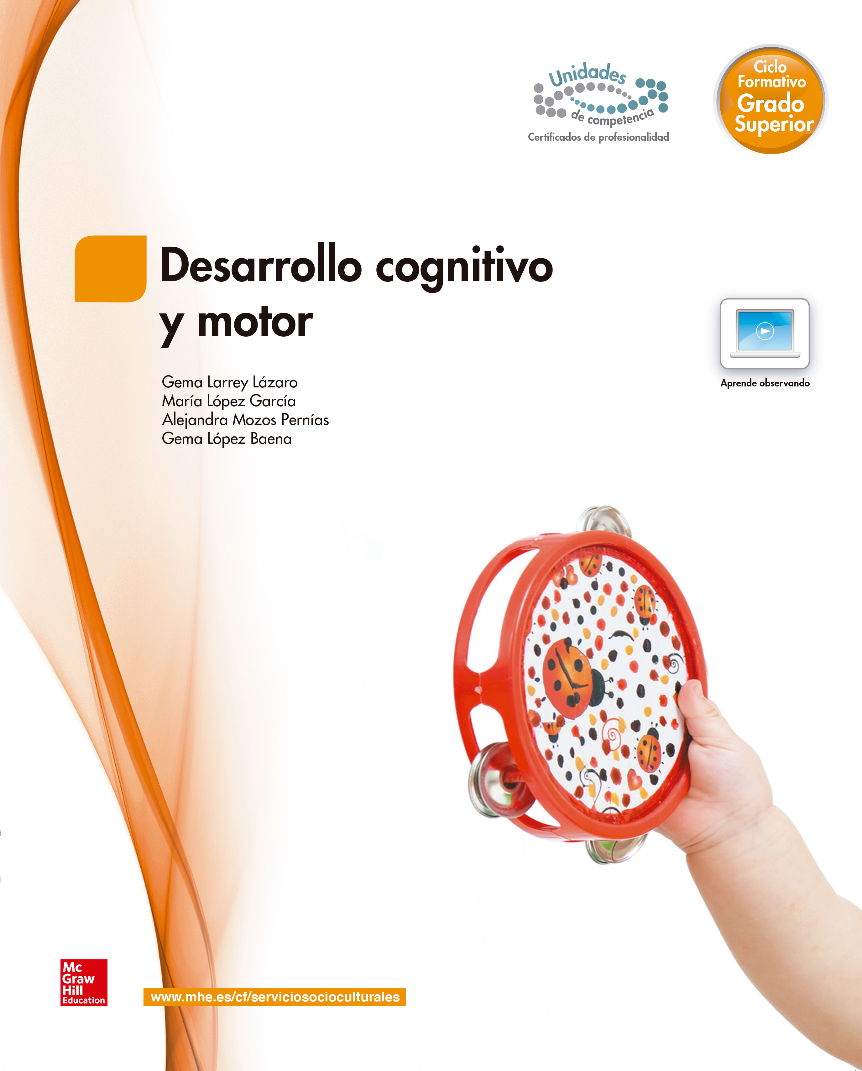 Book cover BL Desarrollo cognitivo y motor GS. Libro digital HTML.