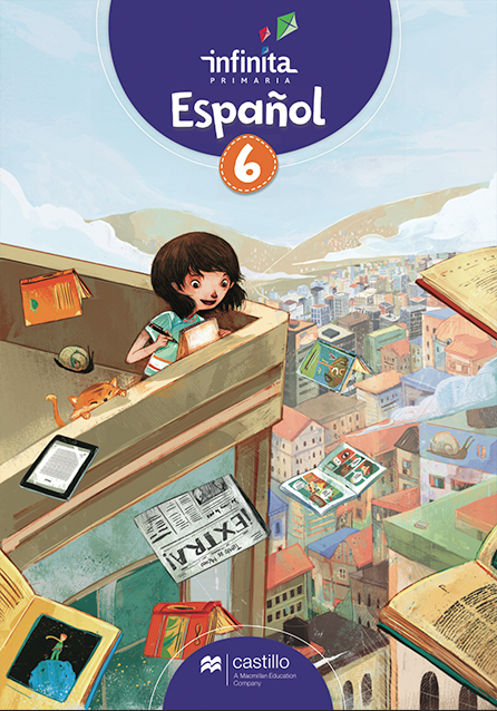Book cover Español 6º Primaria  Serie infinita