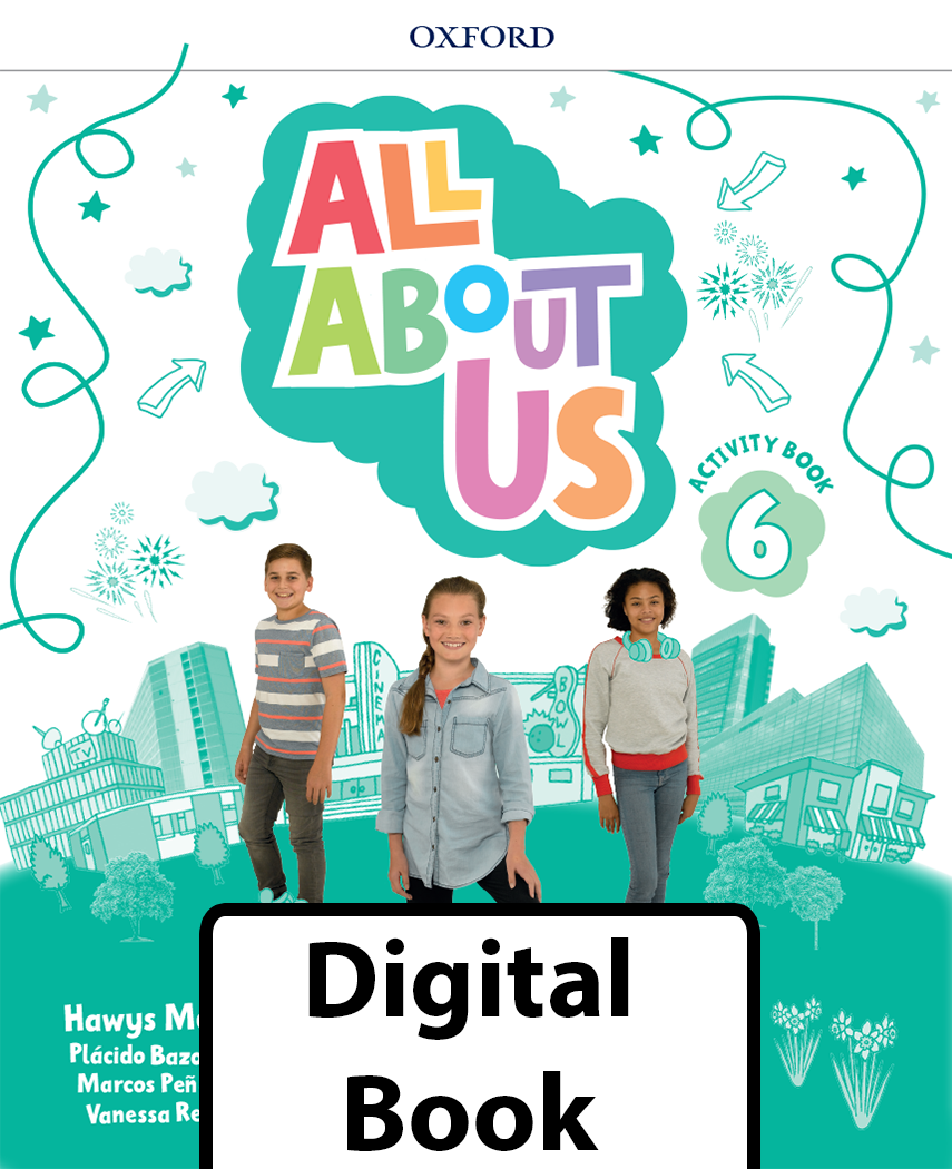 Book cover All About Us Digital Activity Book 6