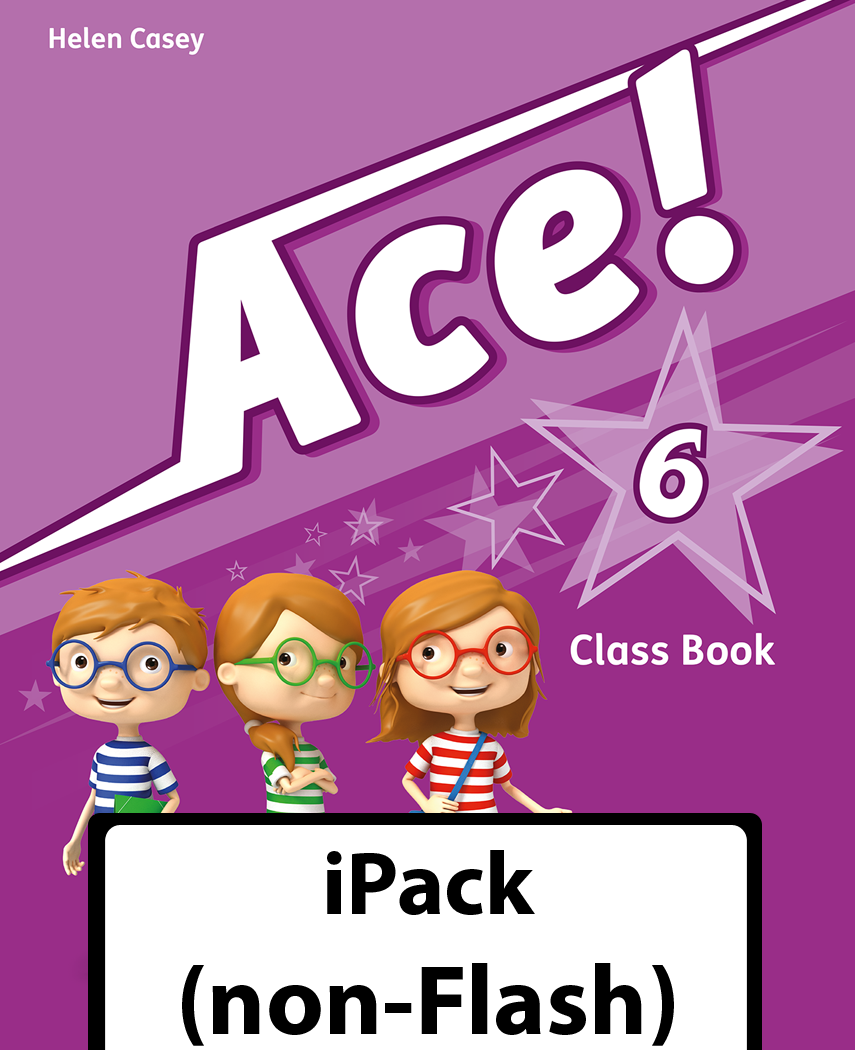 Book cover Ace! 6. Class Book iPack (non-Flash)