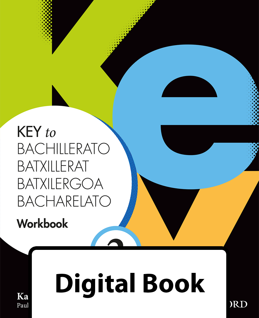 Book cover Key to Bachillerato 2. Digital Workbook