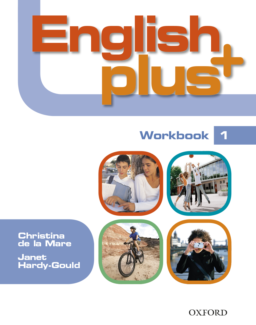 Book cover English Plus 1 Workbook