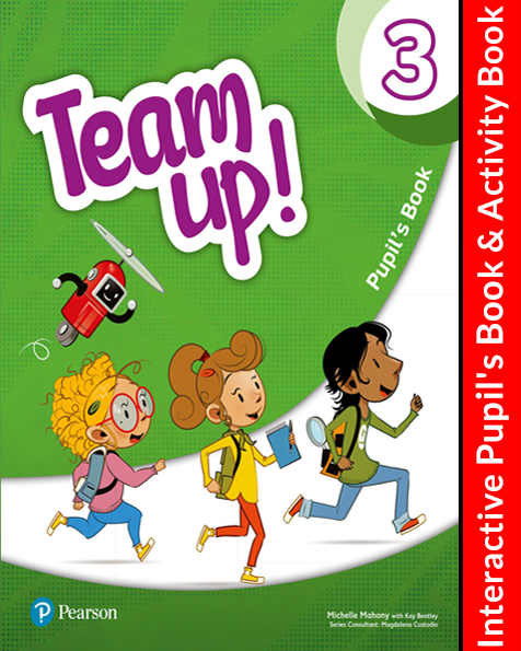 Team Up! 3 Digital Interactive Pupil's Book and Activity Book Access Code