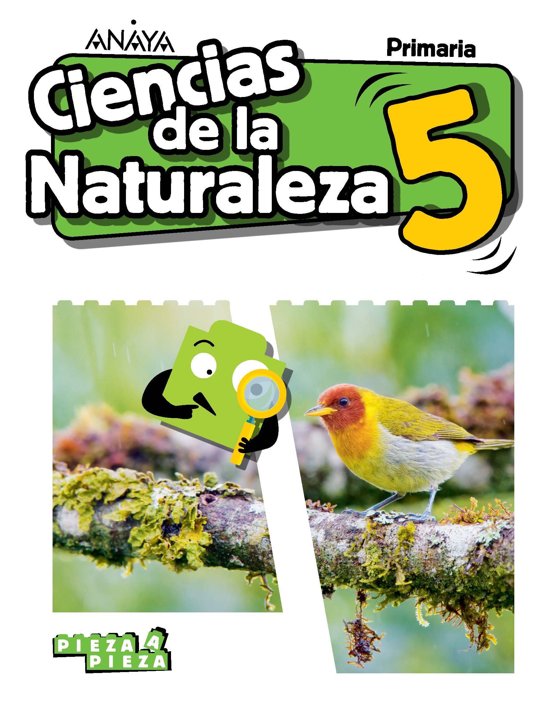 Book cover Ciencias de la Naturaleza 5. Primaria. Anaya + Digital