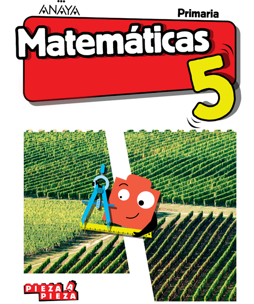 Book cover Matemáticas 5. Primaria. Anaya + Digital