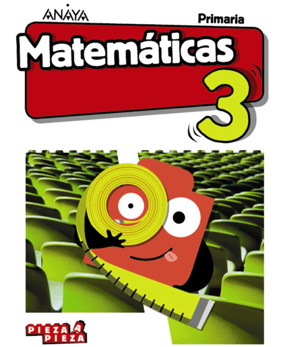 Book cover Matemáticas 3. Primaria. Anaya + Digital