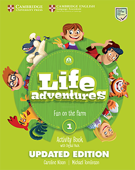 Book cover Life Adventures 1  Activity Book  Updated Edition