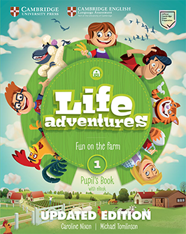 Book cover Life Adventures 1 Pupil's Book Updated Edition