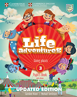 Book cover Life Adventures 3 Pupil's Book Updated Edition