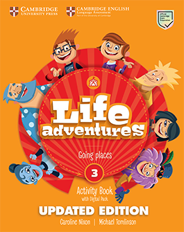 Book cover Life Adventures 3 Activity Book Updated Edition