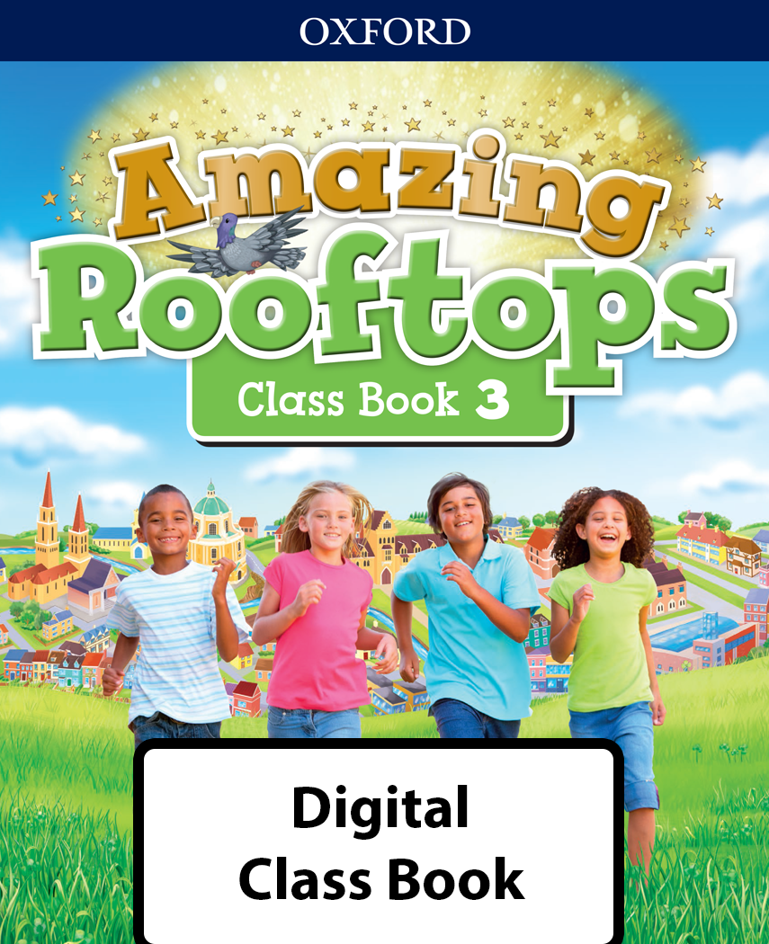 Book cover Amazing Rooftops Digital Class Book 3